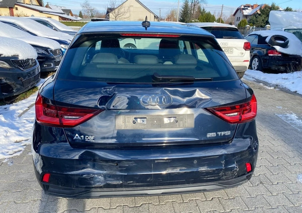 Audi A1 cena 64900 przebieg: 80346, rok produkcji 2020 z Orzesze małe 631